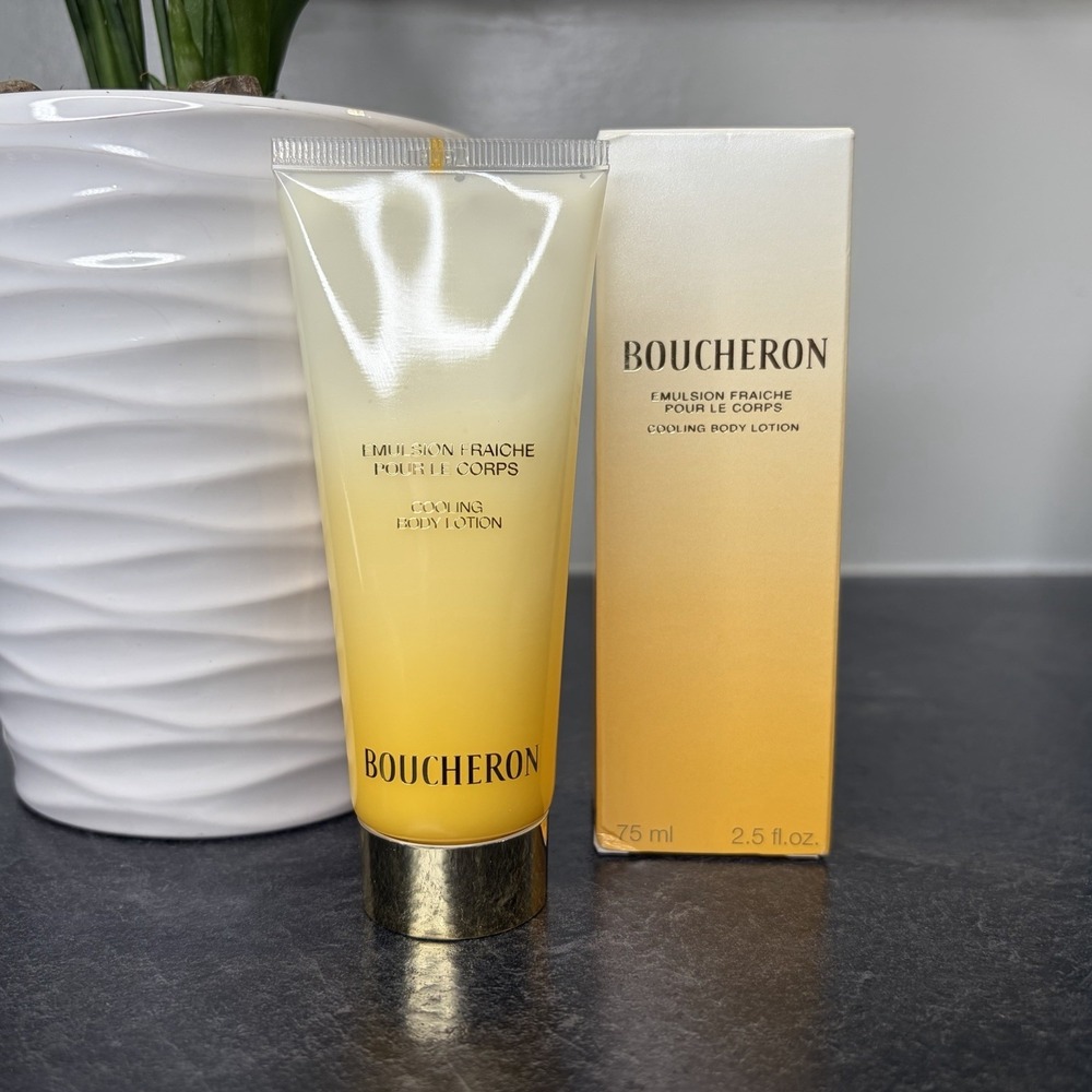 NEW Boucheron Cooling Body Lotion for Women 2.5 oz‎ HTF